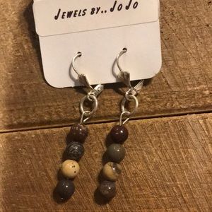 Hand Made Beaded Earrings